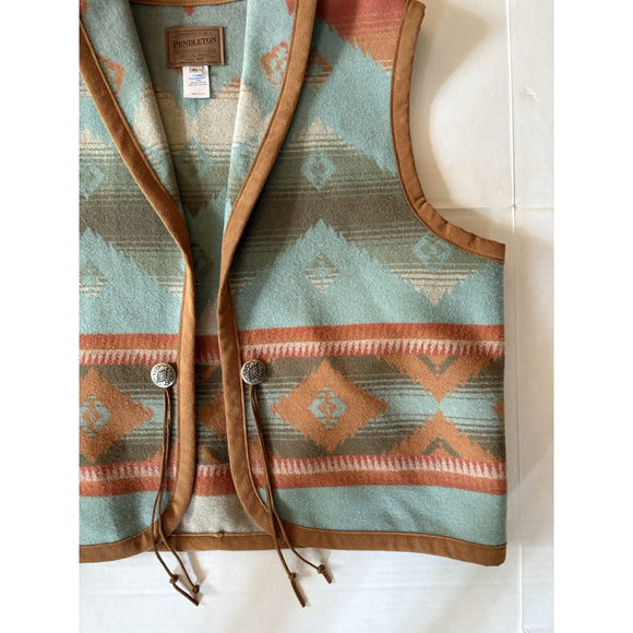 Pendleton Women's Multicolor Wool Vest - Picture 2 of 10